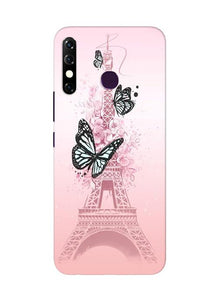 Eiffel Tower Mobile Back Case for Infinix Hot 8 (Design - 211)