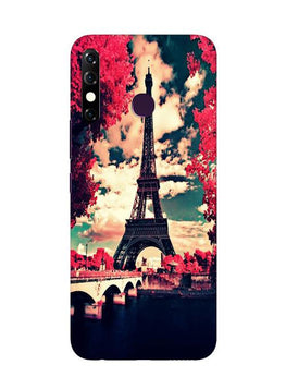 Eiffel Tower Case for Infinix Hot 8 (Design No. 212)