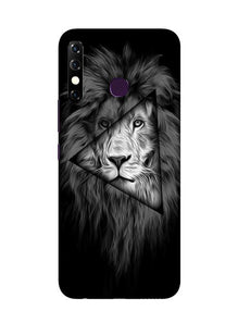 Lion Star Mobile Back Case for Infinix Hot 8 (Design - 226)