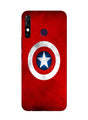 Captain America Case for Infinix Hot 8 (Design No. 249)
