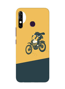 Bike Lovers Mobile Back Case for Infinix Hot 8 (Design - 256)