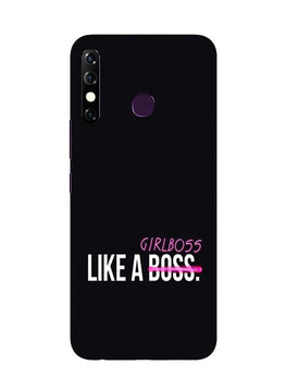 Like a Girl Boss Case for Infinix Hot 8 (Design No. 265)