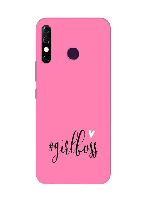 Girl Boss Pink Case for Infinix Hot 8 (Design No. 269)