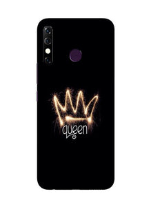 Queen Mobile Back Case for Infinix Hot 8 (Design - 270)