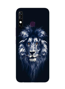 Lion Mobile Back Case for Infinix Hot 8 (Design - 281)