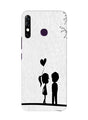 Cute Kid Couple Case for Infinix Hot 8 (Design No. 283)