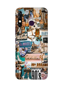 Vintage Design Mobile Back Case for Infinix Hot 8 (Design - 284)