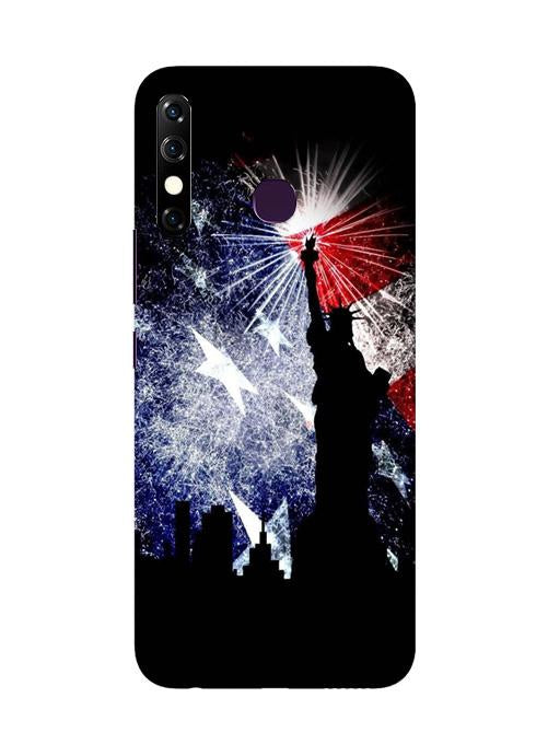 Statue of Unity Case for Infinix Hot 8 (Design No. 294)