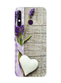 White Heart Case for Infinix Hot 8 (Design No. 298)