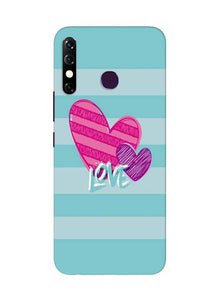 Love Mobile Back Case for Infinix Hot 8 (Design - 299)