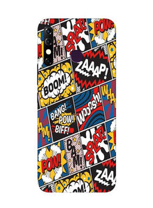 Boom Mobile Back Case for Infinix Hot 8 (Design - 302)