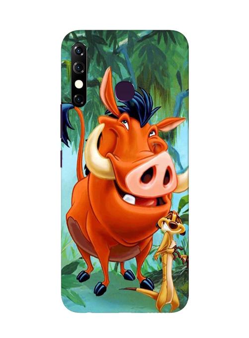 Timon and Pumbaa Mobile Back Case for Infinix Hot 8 (Design - 305)