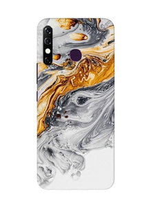 Marble Texture Mobile Back Case for Infinix Hot 8 (Design - 310)