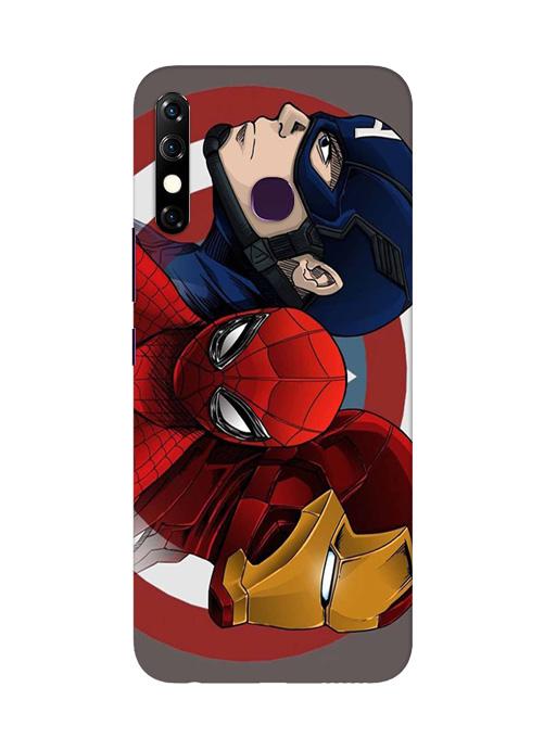 Superhero Mobile Back Case for Infinix Hot 8 (Design - 311)