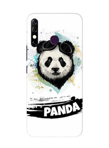 Panda Mobile Back Case for Infinix Hot 8 (Design - 319)