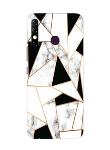Marble Texture Mobile Back Case for Infinix Hot 8 (Design - 322)