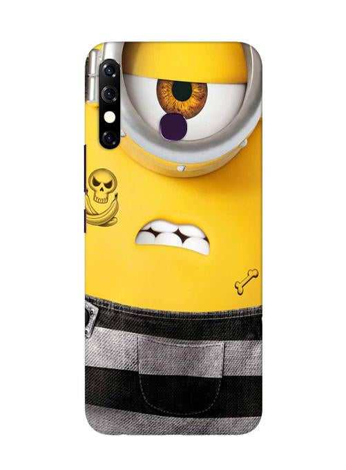 Minion Mobile Back Case for Infinix Hot 8 (Design - 324)