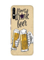 Drink Beer Mobile Back Case for Infinix Hot 8 (Design - 328)