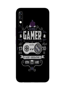 Gamer Mobile Back Case for Infinix Hot 8 (Design - 330)