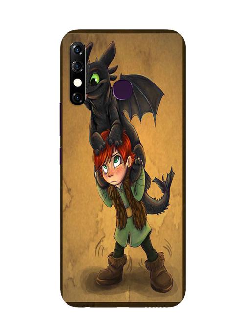 Dragon Mobile Back Case for Infinix Hot 8 (Design - 336)