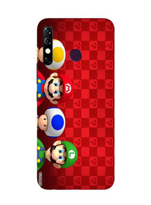 Mario Mobile Back Case for Infinix Hot 8 (Design - 337)