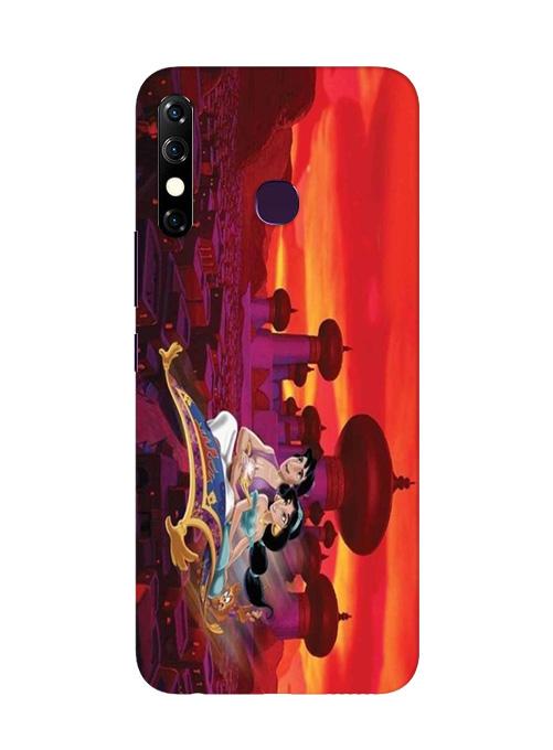 Aladdin Mobile Back Case for Infinix Hot 8 (Design - 345)