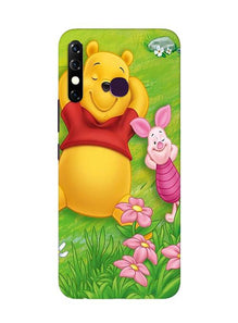 Winnie The Pooh Mobile Back Case for Infinix Hot 8 (Design - 348)