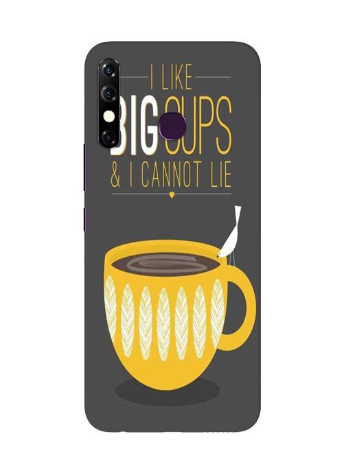 Big Cups Coffee Mobile Back Case for Infinix Hot 8 (Design - 352)