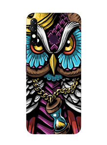 Owl Mobile Back Case for Infinix Hot 8 (Design - 359)
