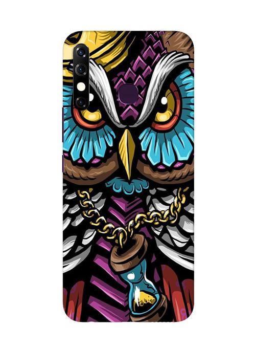 Owl Mobile Back Case for Infinix Hot 8 (Design - 359)