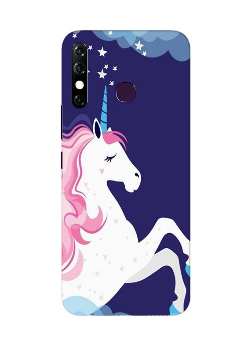 Unicorn Mobile Back Case for Infinix Hot 8 (Design - 365)