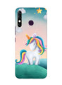 Unicorn Mobile Back Case for Infinix Hot 8 (Design - 366)