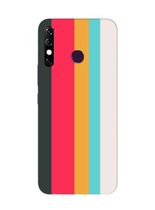 Color Pattern Mobile Back Case for Infinix Hot 8 (Design - 369)