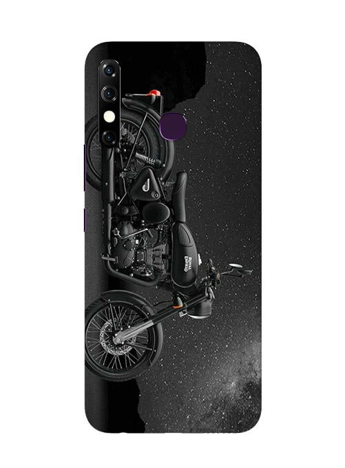 Royal Enfield Mobile Back Case for Infinix Hot 8 (Design - 381)