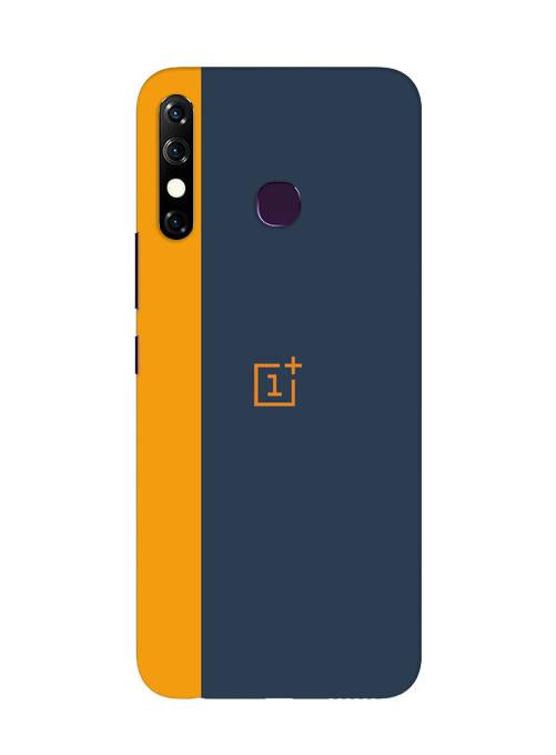 Oneplus Logo Mobile Back Case for Infinix Hot 8 (Design - 395)