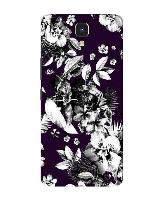 white flowers Case for Infinix Note 4