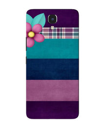 Purple Blue Mobile Back Case for Infinix Note 4 (Design - 37)