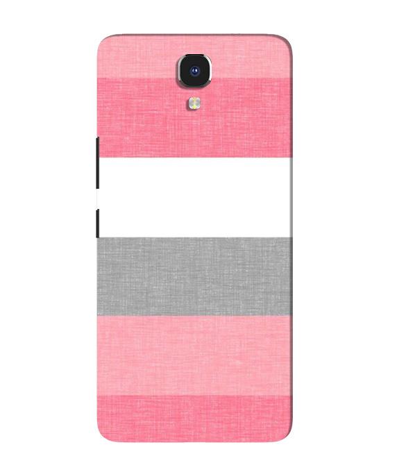Pink white pattern Case for Infinix Note 4