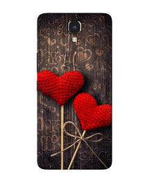 Red Hearts Mobile Back Case for Infinix Note 4 (Design - 80)