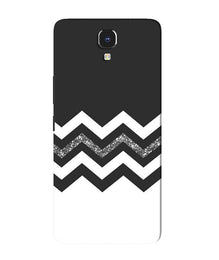 Black white Pattern2Mobile Back Case for Infinix Note 4 (Design - 83)