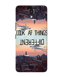 Look at things different Mobile Back Case for Infinix Note 4 (Design - 99)