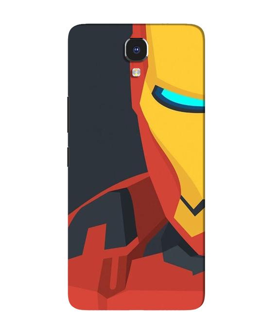 Iron Man Superhero Case for Infinix Note 4  (Design - 120)