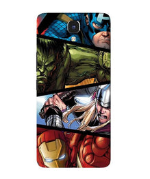 Avengers Superhero Mobile Back Case for Infinix Note 4  (Design - 124)