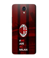 AC Milan Case for Infinix Note 4  (Design - 155)