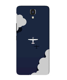 Clouds Plane Mobile Back Case for Infinix Note 4 (Design - 196)