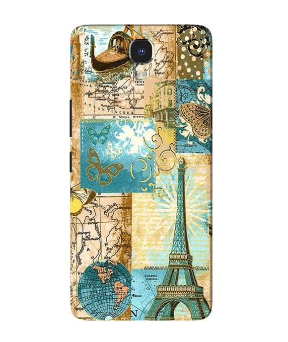 Travel Eiffel Tower Case for Infinix Note 4 (Design No. 206)