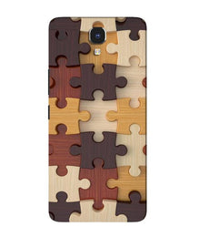 Puzzle Pattern Mobile Back Case for Infinix Note 4 (Design - 217)