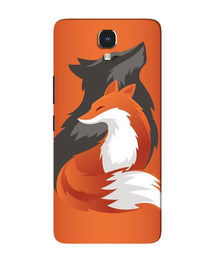 Wolf  Mobile Back Case for Infinix Note 4 (Design - 224)