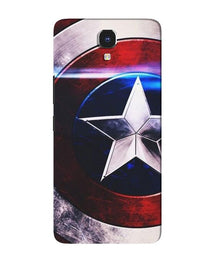 Captain America Shield Mobile Back Case for Infinix Note 4 (Design - 250)