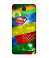 Superheros Logo Case for Infinix Note 4 (Design No. 251)